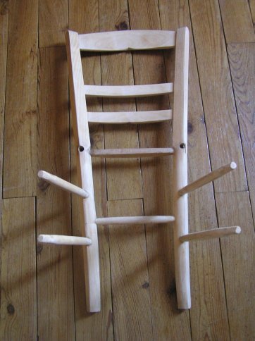 Chaise démontée 1